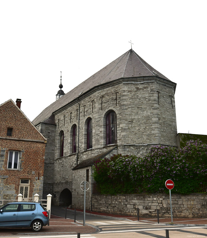 Sint-HilariusKerk Givet / FRANKRIJK 