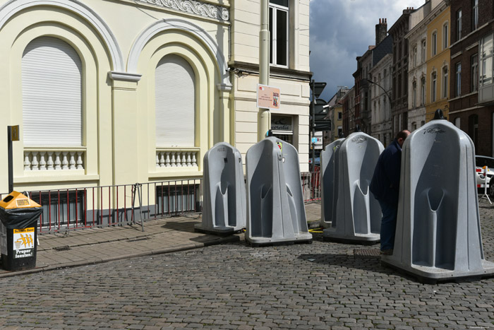 Urinals during Ghentian Celebrations (Ghentse Feesten) GHENT / BELGIUM 