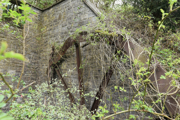 Remains of Watermill  (in Bouffioulx) CHATELET / BELGIUM 