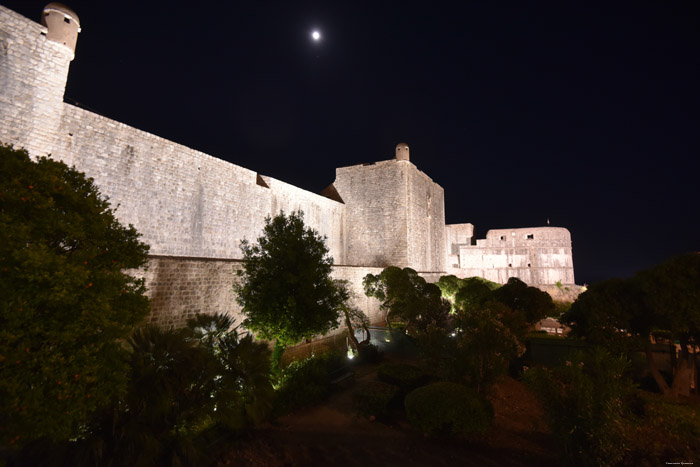 East City Walls Dubrovnik in Dubrovnic / CROATIA 