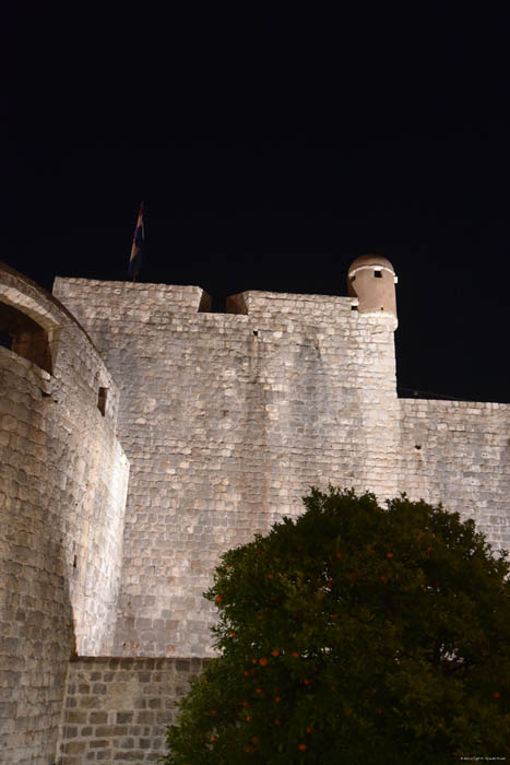 East City Walls Dubrovnik in Dubrovnic / CROATIA 