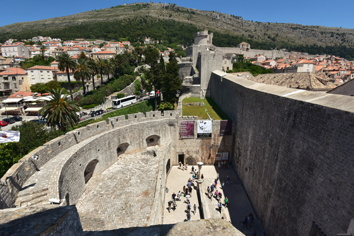 Vrata Pile Poort Dubrovnik in Dubrovnic / KROATI 