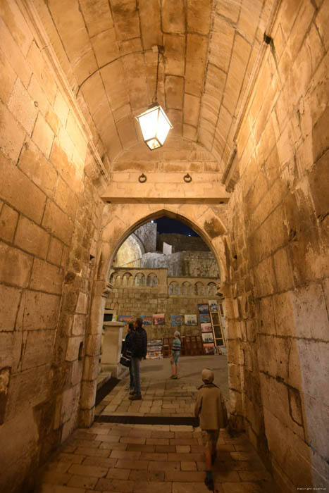 Vrata Pile Gate Dubrovnik in Dubrovnic / CROATIA 