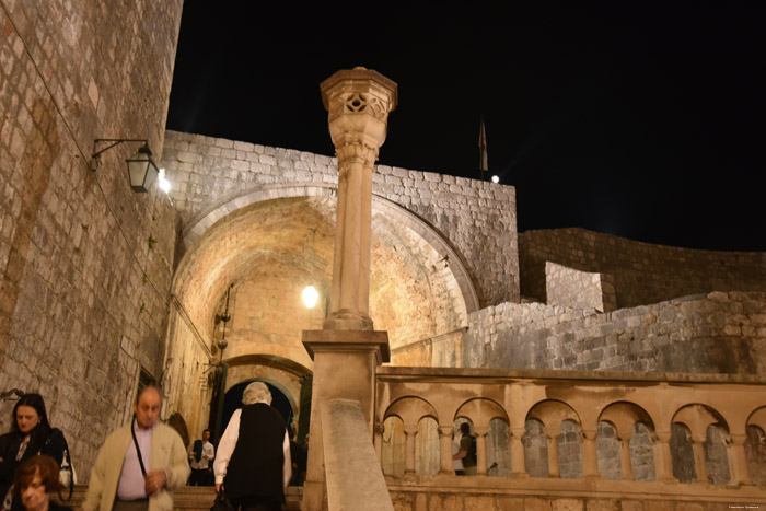 Vrata Pile Gate Dubrovnik in Dubrovnic / CROATIA 