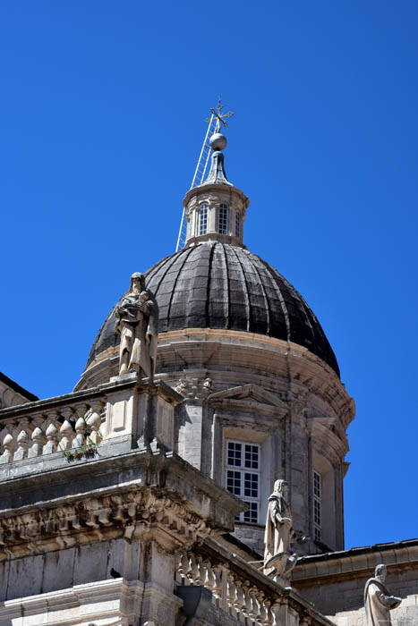 Assumption Cathedral Dubrovnik in Dubrovnic / CROATIA 