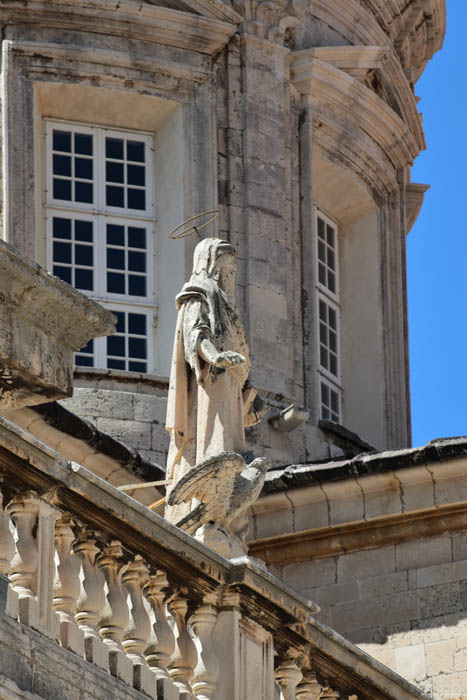 Assumption Cathedral Dubrovnik in Dubrovnic / CROATIA 