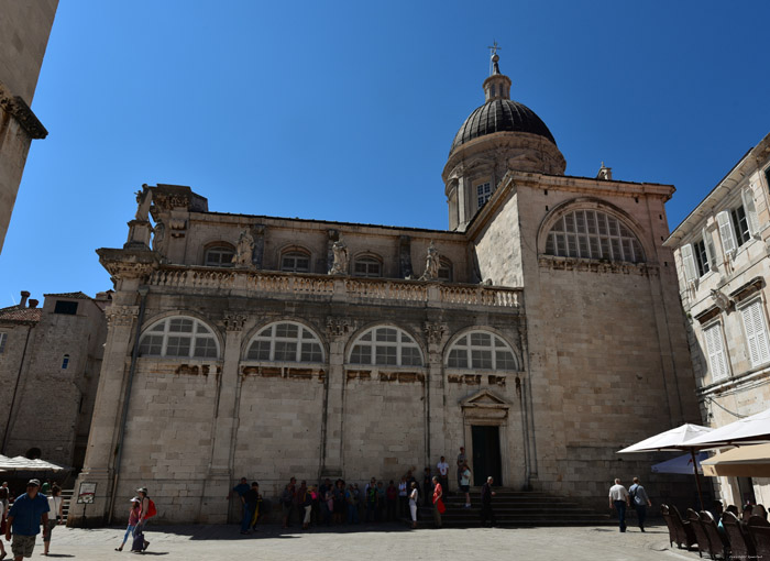 Assumption Cathedral Dubrovnik in Dubrovnic / CROATIA 