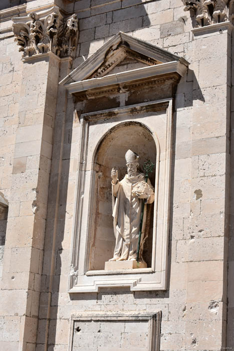 Assumption Cathedral Dubrovnik in Dubrovnic / CROATIA 