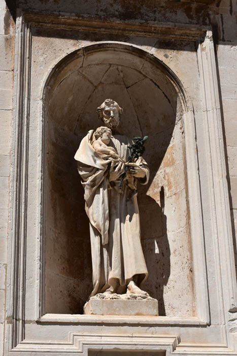 Assumption Cathedral Dubrovnik in Dubrovnic / CROATIA 