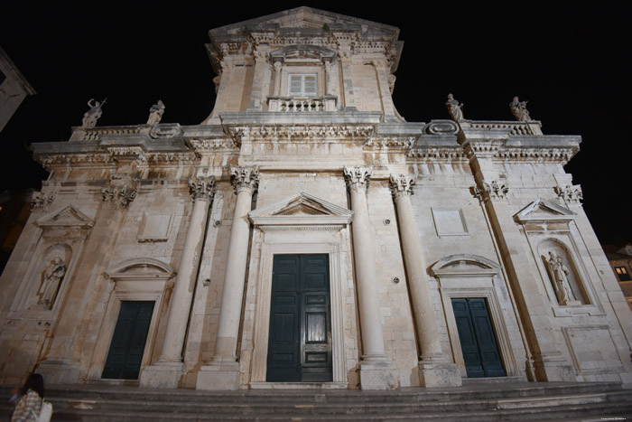 Assumption Cathedral Dubrovnik in Dubrovnic / CROATIA 