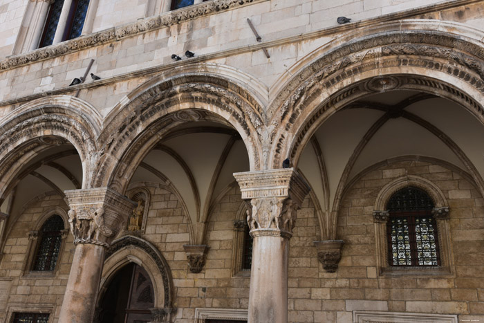 Paleis van de Rector Dubrovnik in Dubrovnic / KROATI 