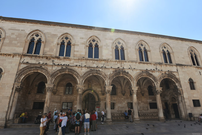 Paleis van de Rector Dubrovnik in Dubrovnic / KROATI 