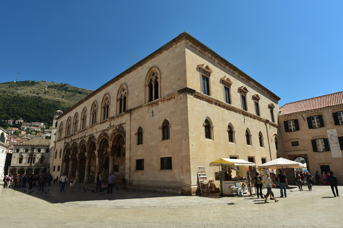 Paleis van de Rector Dubrovnik in Dubrovnic / KROATI 