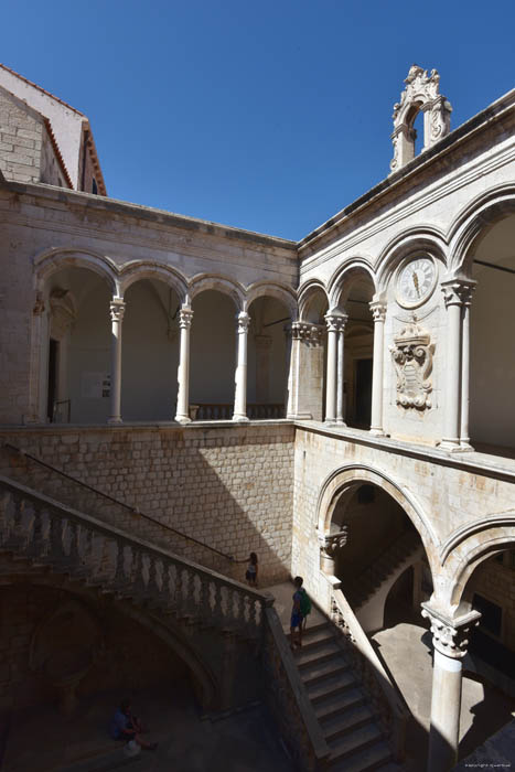 Paleis van de Rector Dubrovnik in Dubrovnic / KROATI 