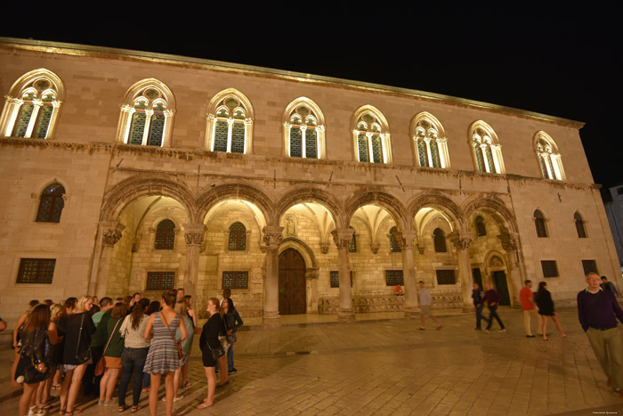 Paleis van de Rector Dubrovnik in Dubrovnic / KROATI 