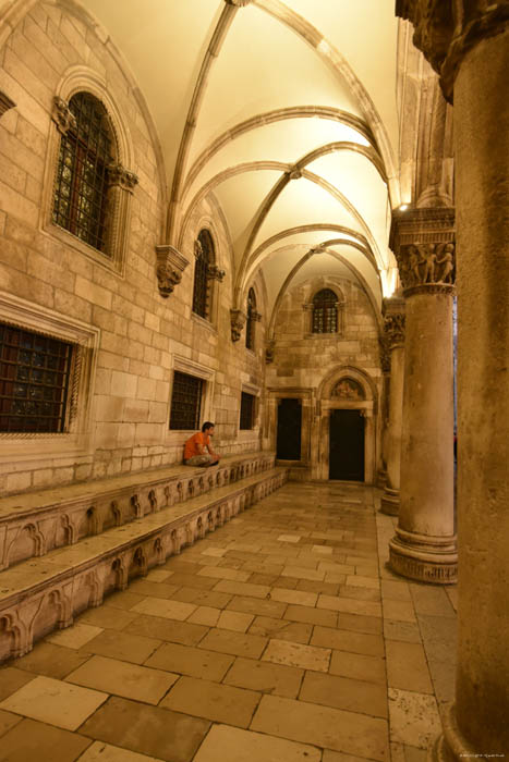 Paleis van de Rector Dubrovnik in Dubrovnic / KROATI 