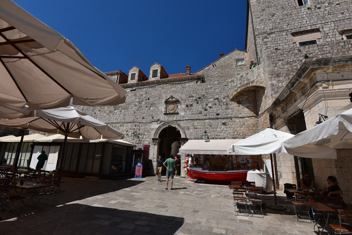 Gate Dubrovnik in Dubrovnic / CROATIA 