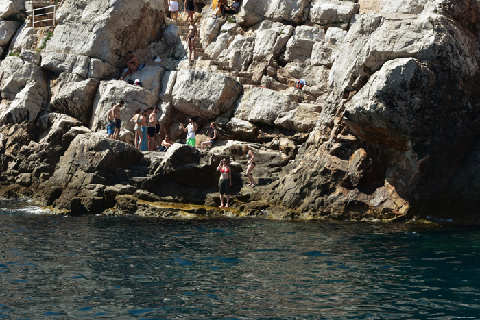 Mala Buza Bar Dubrovnik in Dubrovnic / CROATIA 