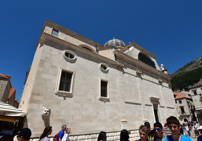 Saint Vlaha's church Dubrovnik in Dubrovnic / CROATIA 