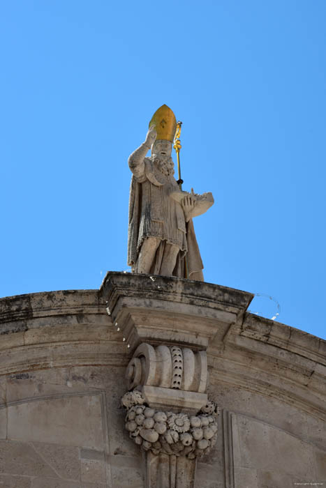 Sint Vlahakerk Dubrovnik in Dubrovnic / KROATI 