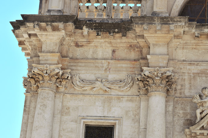 Saint Vlaha's church Dubrovnik in Dubrovnic / CROATIA 