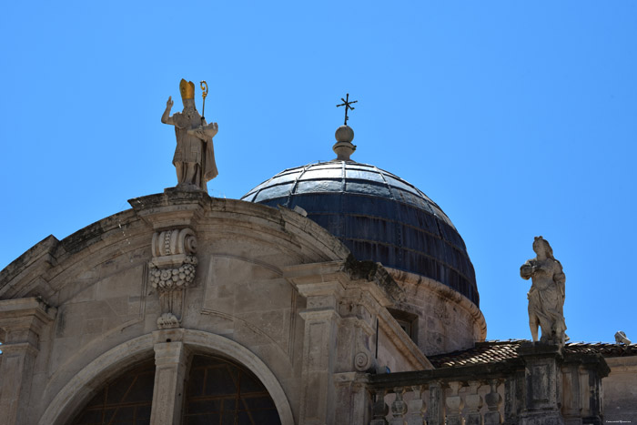 Saint Vlaha's church Dubrovnik in Dubrovnic / CROATIA 