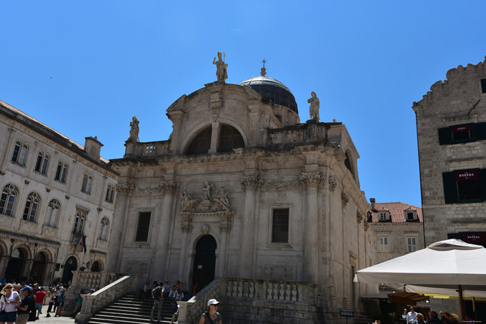 Saint Vlaha's church Dubrovnik in Dubrovnic / CROATIA 