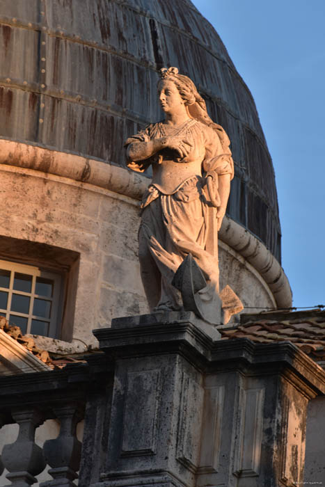 Saint Vlaha's church Dubrovnik in Dubrovnic / CROATIA 