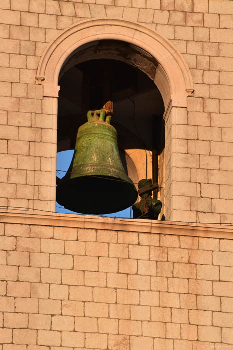 Bell Tower - Clock Tower Dubrovnik in Dubrovnic / CROATIA 