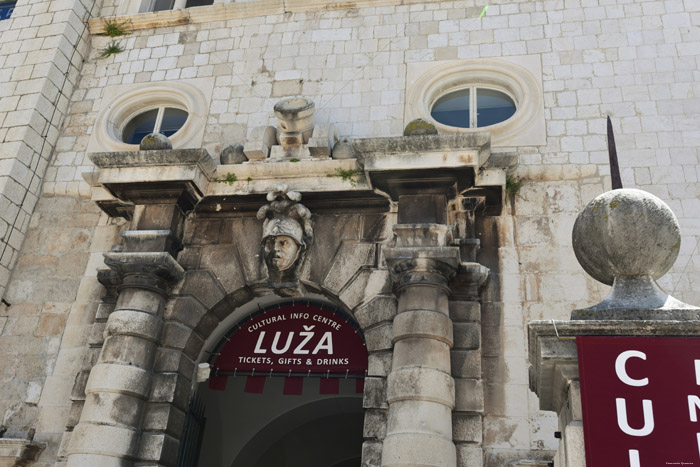 Bell Tower - Clock Tower Dubrovnik in Dubrovnic / CROATIA 