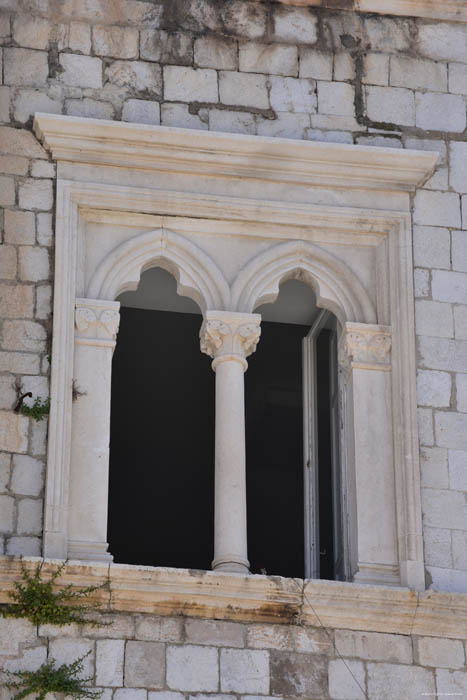 Bell Tower - Clock Tower Dubrovnik in Dubrovnic / CROATIA 