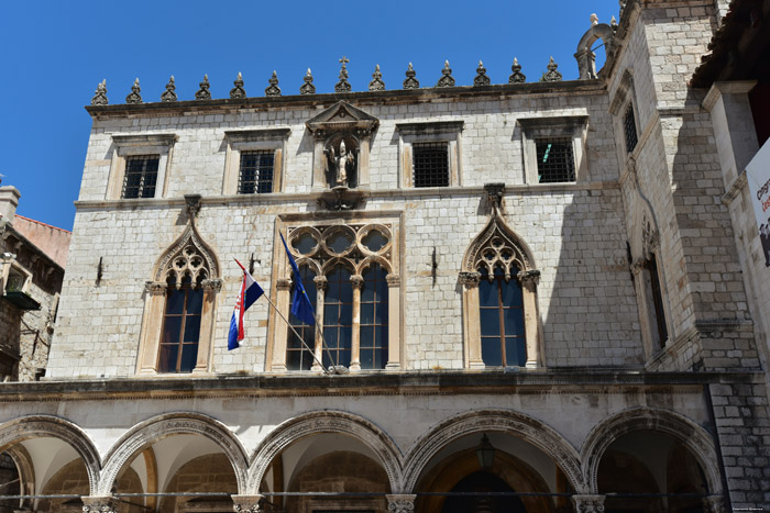 Sponza Palace Dubrovnik in Dubrovnic / CROATIA 