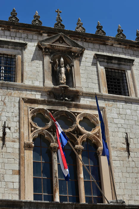 Sponza Palace Dubrovnik in Dubrovnic / CROATIA 