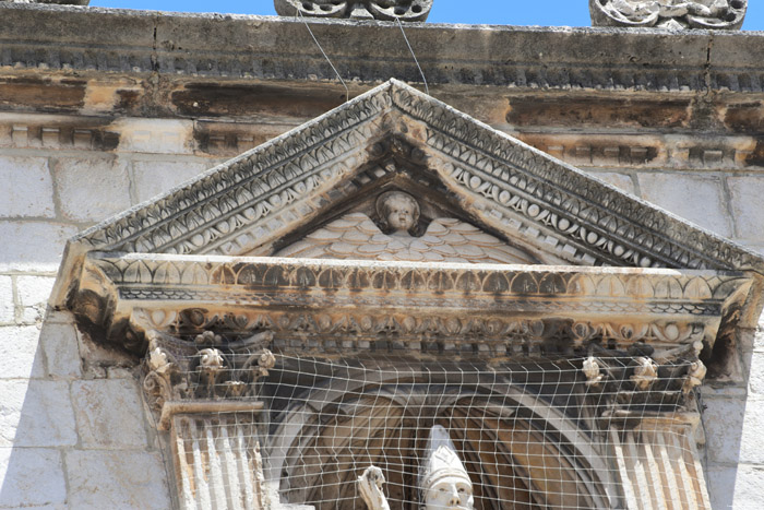 Sponza Palace Dubrovnik in Dubrovnic / CROATIA 