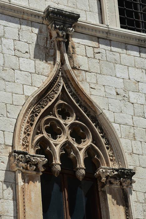 Sponza Palace Dubrovnik in Dubrovnic / CROATIA 