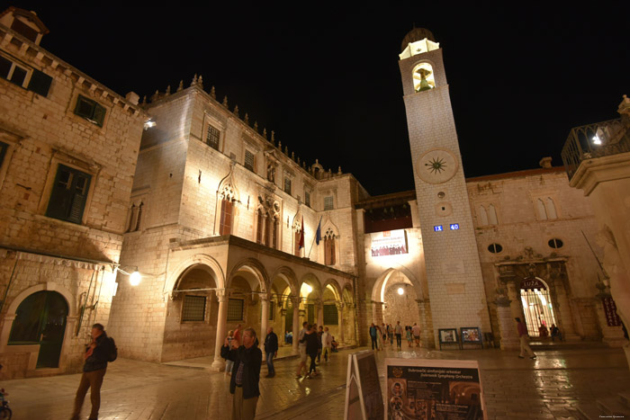 Sponza Palace Dubrovnik in Dubrovnic / CROATIA 