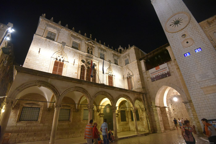 Sponza Palace Dubrovnik in Dubrovnic / CROATIA 