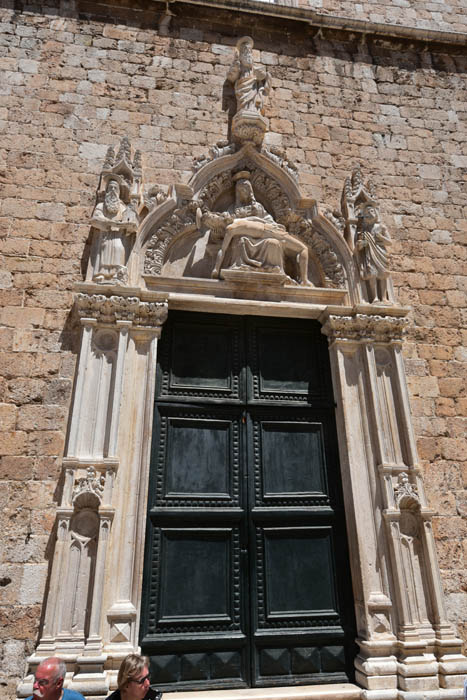 Franciscaner Church Dubrovnik in Dubrovnic / CROATIA 