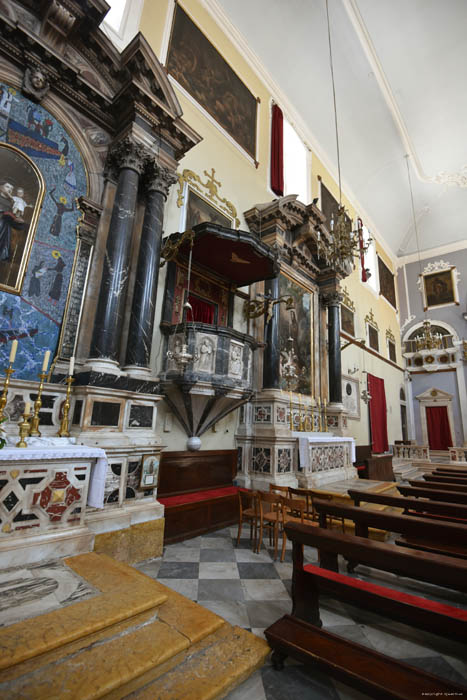 Franciscaner Church Dubrovnik in Dubrovnic / CROATIA 