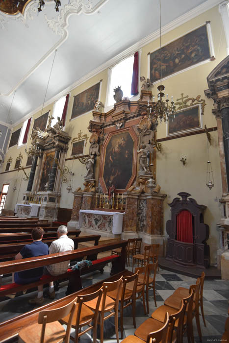 Franciscaner Church Dubrovnik in Dubrovnic / CROATIA 