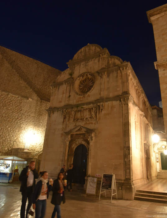 Saint Spasa Church Dubrovnik in Dubrovnic / CROATIA 