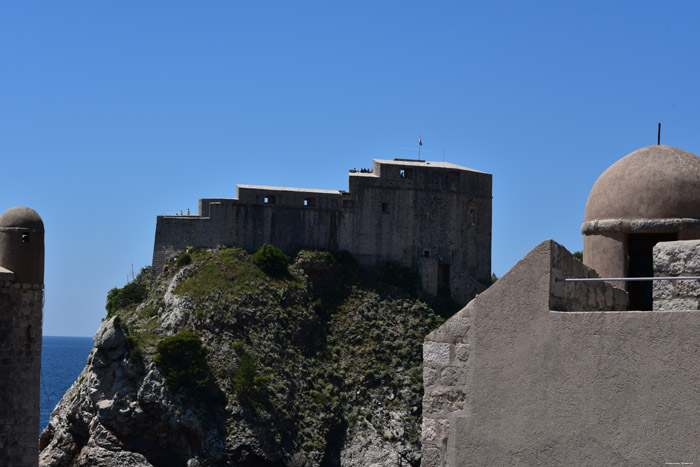 Lovrijenac Castle Dubrovnik in Dubrovnic / CROATIA 