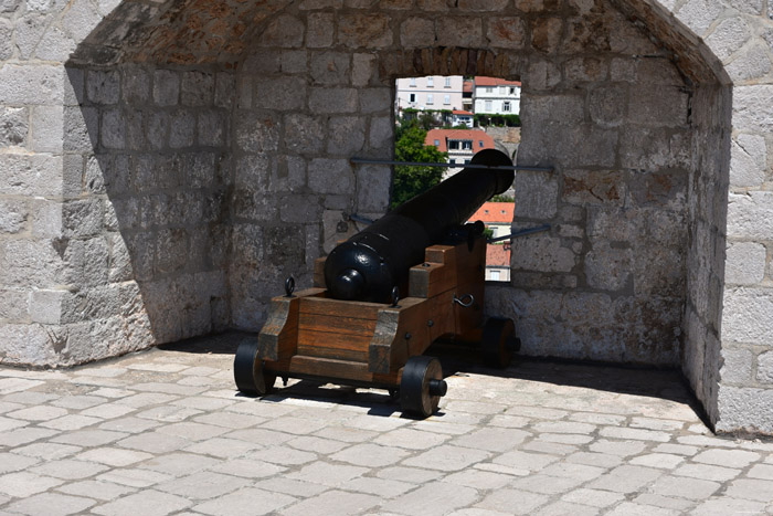 Lovrijenac Castle Dubrovnik in Dubrovnic / CROATIA 