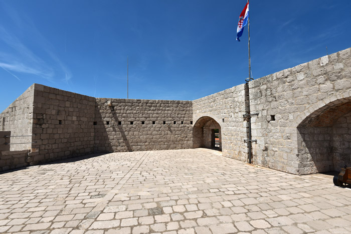 Lovrijenac Castle Dubrovnik in Dubrovnic / CROATIA 