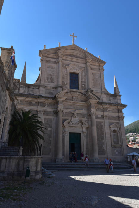 Saint Ignatius from Loyola's church Dubrovnik in Dubrovnic / CROATIA 