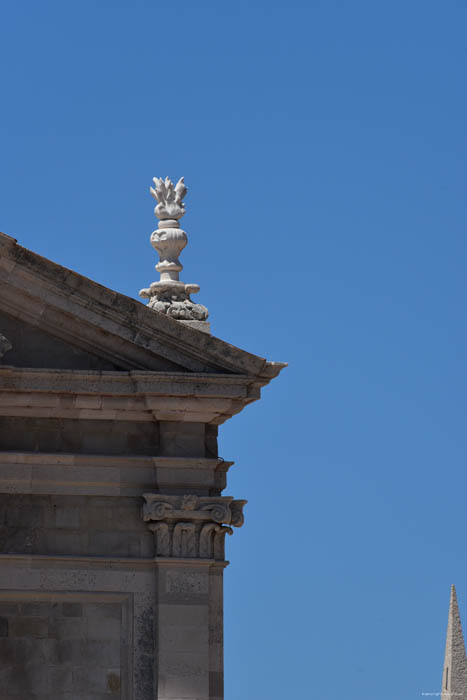 Saint Ignatius from Loyola's church Dubrovnik in Dubrovnic / CROATIA 