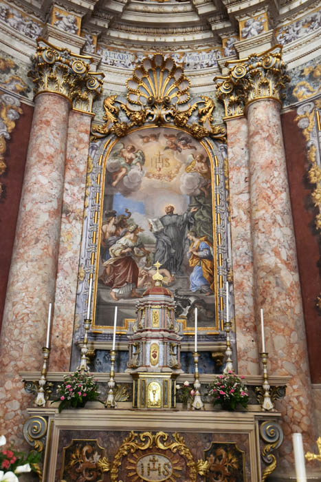 Saint Ignatius from Loyola's church Dubrovnik in Dubrovnic / CROATIA 