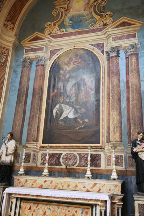 glise Saint Ignace de Loyola Dubrovnik  Dubrovnic / CROATIE 