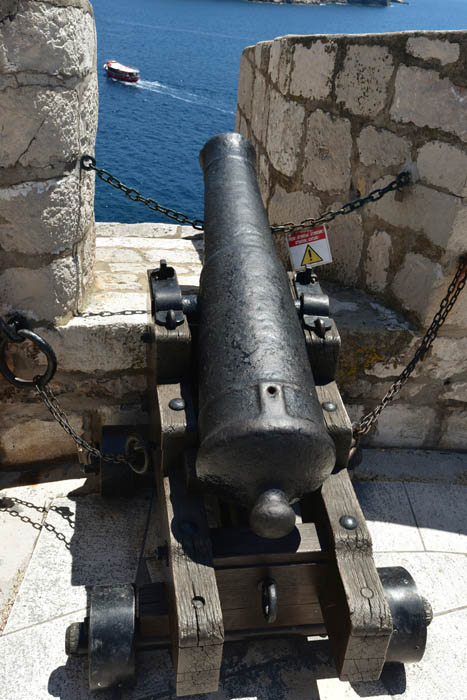 Cannon Dubrovnik in Dubrovnic / CROATIA 