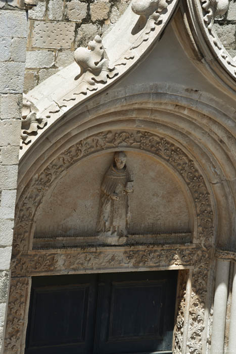 Saint Sebastian's church (Sveti Sebastijan) Dubrovnik in Dubrovnic / CROATIA 